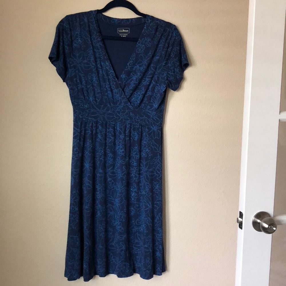 Faux Wrap Dress